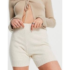 Topshop Micro Knit Bike Shorts Size M NWT